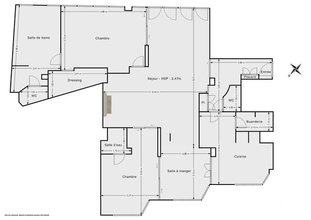 Appartement à vendre - 4 pièces - 119.59 m2 - PARIS - 75012 - ILE-DE-FRANCE - Century 21 Chorus