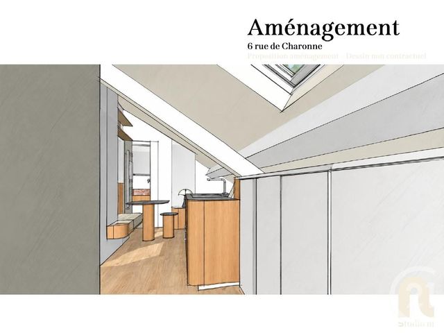 Appartement F1 à vendre - 1 pièce - 19.0 m2 - PARIS - 75011 - ILE-DE-FRANCE - Century 21 Chorus