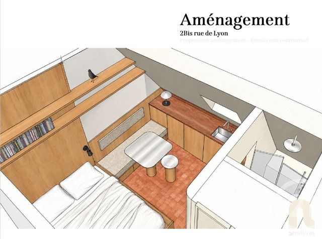 Appartement Studio à vendre PARIS