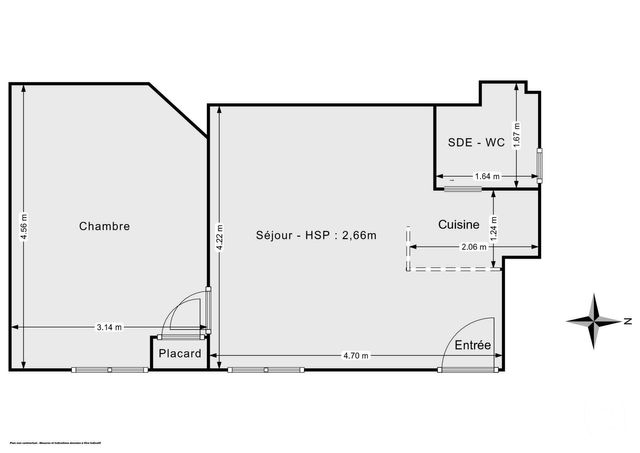Appartement F2 à vendre - 2 pièces - 35.15 m2 - PARIS - 75011 - ILE-DE-FRANCE - Century 21 Chorus